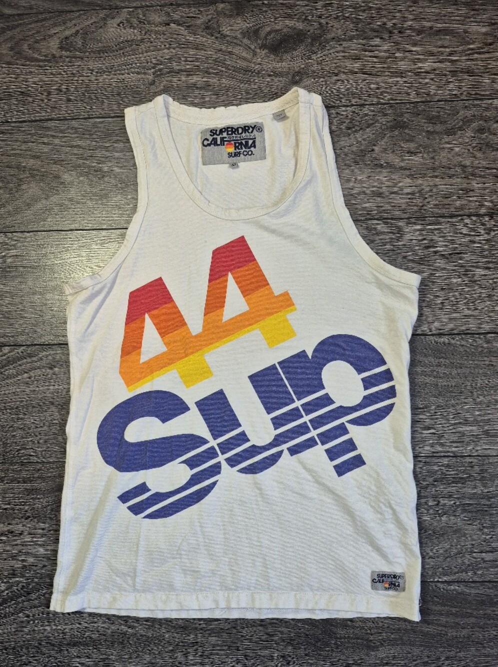 Superdry California Style Tank Top Retro Colorwave!